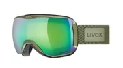 UVEX DH 2100 CV PLANET SKI damskie / męskie / uniwersalne Gogle narciarskie, oliwkowy matowy