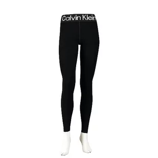 Calvin Klein Legginsy damskie, czarny, M - Legginsy - miniaturka - grafika 1