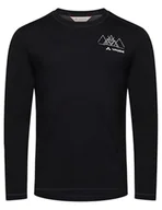 Koszulki męskie - Męski T-shirt Monviso Wool LS II - miniaturka - grafika 1