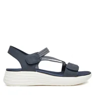 Sandały damskie - Sandały Clara Barson R24AW02734 Granatowy - miniaturka - grafika 1