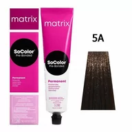 Farby do włosów i szampony koloryzujące - Loreal Matrix Socolor.beauty 5A Popielaty jasny brąz - miniaturka - grafika 1