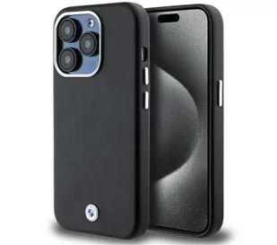 BMW BMHMP14X23PUFWK iPhone 14 Pro Max 6.7" czarny/black Signature Wrapped Metal MagSafe - Etui i futerały do telefonów - miniaturka - grafika 1