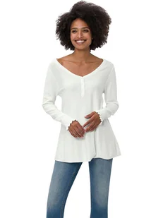 Heine Sweter w kolorze kremowym - Swetry damskie - miniaturka - grafika 1