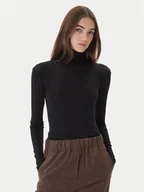 Swetry damskie - Weekend Max Mara Golf Teseo 2525946052 Czarny Slim Fit - miniaturka - grafika 1