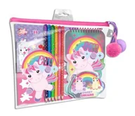 Długopisy - Zestaw piśmienniczy Sweet Dreams Jednorożec KL10877 - Kids Euroswan - miniaturka - grafika 1