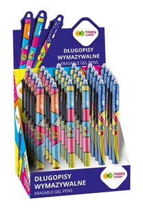 Display Długopis wymazywalny POP automatyczny 05 mm niebieski 30 szt - Długopisy - miniaturka - grafika 1
