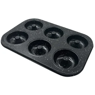 GRANITOWA FORMA DO PIECZENIA 6 PĄCZKÓW DONUT KLAUSBERG KB-7840 - Formy do ciast - miniaturka - grafika 1