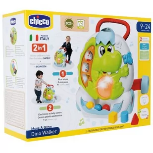 Pchacz dla dziecka CHICCO Dino 00011293000000 - Pchacze - miniaturka - grafika 1