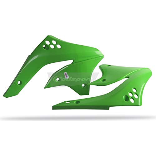 Osłona chłodnicy L + R zielona Polisport 8426300006