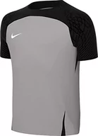 Koszulki i topy damskie - Nike Unisex dzieci krótki rękaw Top Y Nk Df Strke Iii JSY Ss, Pewter Grey/Black/White, DR0912-052, S - miniaturka - grafika 1