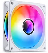 Wentylatory komputerowe - Jonsbo FR-606 White ARGB 5V 3PIN, 120mm Fan FR-606W - miniaturka - grafika 1