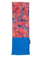 Apaszki i szaliki damskie - Buff Szal-koło w kolorze pomarańczowym ze wzorem - 73 x 24 cm - miniaturka - grafika 1