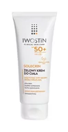 Balsamy i kremy do opalania - Iwostin Solecrin SPF 50 Żelowy krem do ciała, 200 ml - miniaturka - grafika 1