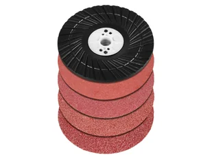 PARKSIDE® Szczotki do szlifierki kątowej (Zestaw tarcz z włókna i talerzy podporowych) - Akcesoria do elektronarzędzi - miniaturka - grafika 1