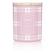 Zapachy samochodowe - Świeca Aroma Home & Dorota malinowa konfitura 150 g 40887 - miniaturka - grafika 1