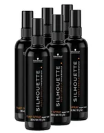 Kosmetyki do stylizacji włosów - Schwarzkopf Silhouette, bardzo mocno utrwalający lakier w atomizerze, wielopak 6x200ml - miniaturka - grafika 1