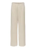 Spodnie damskie - ONLY Spodnie w kolorze beżowym - miniaturka - grafika 1