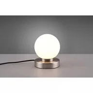 Lampy stojące - Prinz II lampa stołowa 1-punktowa nikiel R54011001 - miniaturka - grafika 1