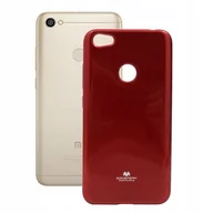 Etui i futerały do telefonów - Etui do Xiaomi Note 5A Prime Futerał Mercury JELLY czerwone Obudowa Pokrowiec Case - miniaturka - grafika 1