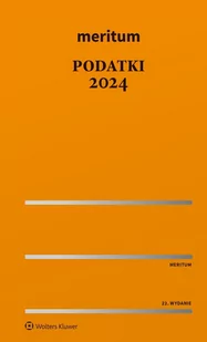 Meritum. Podatki 2024 - E-booki - prawo - miniaturka - grafika 1