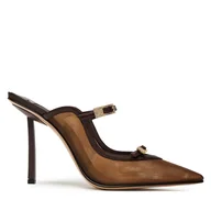 Klapki i japonki damskie - Klapki Le Silla 2297D090BXPPNEM Srebrny - miniaturka - grafika 1