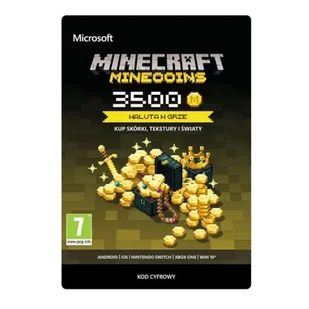Kod aktywacyjny Minecraft Minecoins 3500 monet - Kody i doładowania cyfrowe - miniaturka - grafika 1
