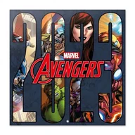 Kalendarze - Kalendarz Ścienny 2023 Marvel Avengers Z Plakatem - miniaturka - grafika 1