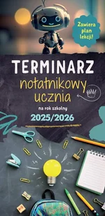Terminarz ucznia 20252026 notatnikowy - kalendarz - Kalendarze - miniaturka - grafika 1