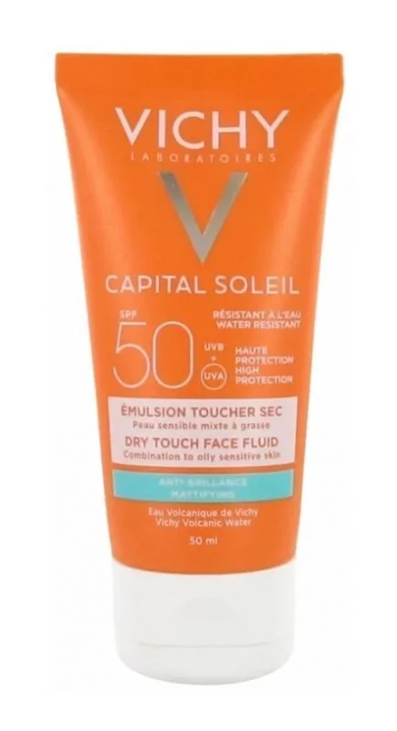 Vichy Capital Soleil Ochronna Emulsja matująca do twarzy SPF50+ 50ml