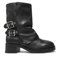 Botki damskie - Botki Steve Madden Bonfire SM11003415 Czarny - miniaturka - grafika 1