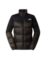 Kurtki damskie - THE NORTH FACE Diablo Damska kurtka puchowa, Smokey Brown Black Heat, XS - miniaturka - grafika 1