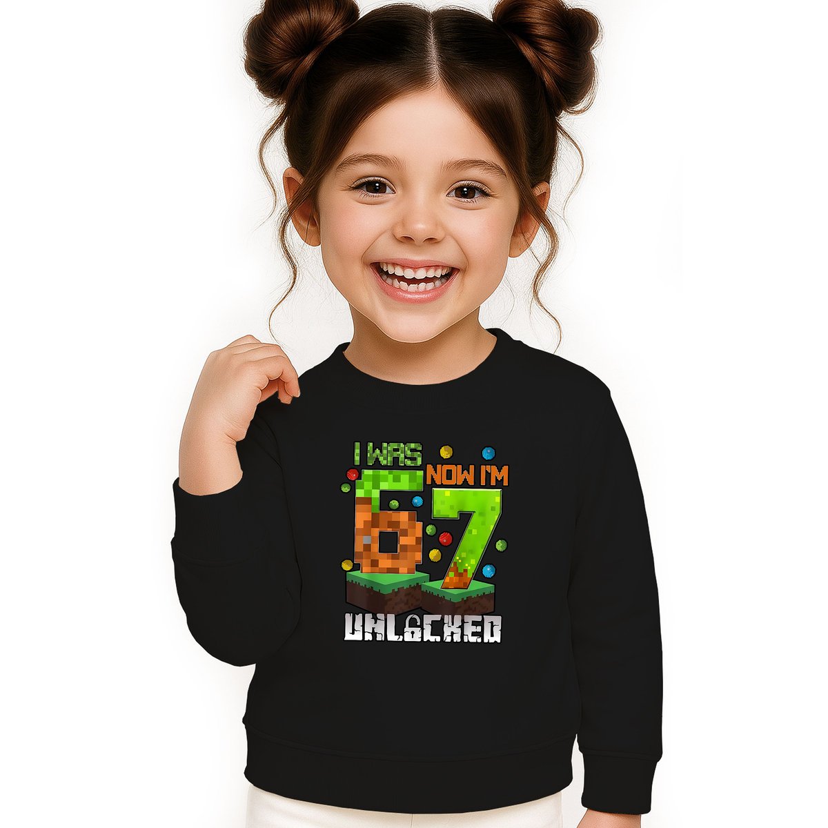 BLUZA DZIECIĘCA 67 SIX SEVEN VIRAL DLA CHŁOPCA DZIEWCZYNKI 122-128