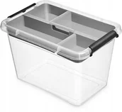Pudła i pojemniki do przechowywania - Pojemnik pudło organizer plastikowy pokrywa 6,5l - miniaturka - grafika 1