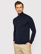 Swetry męskie - Selected Homme Kardigan Berg 16074688 Granatowy Regular Fit - miniaturka - grafika 1