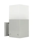 Lampy ogrodowe - Cube Nowoczesny kinkiet zewnętrzny Max srebrny CB-MAX K AL - miniaturka - grafika 1