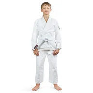 Kimona, stroje i obuwie - Kimono do Judo dla dzieci Ground Game Deshi 2.0 białe - miniaturka - grafika 1