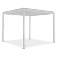 Kratki i pergole - Pergola tarasowa Classic 3x3 White - Gutroof - miniaturka - grafika 1