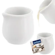 Dzbanki i imbryki - MLECZNIK PORCELANOWY BIAŁY DZBANUSZEK NA MLEKO SOS MONA 40ML ORION 155311 - miniaturka - grafika 1
