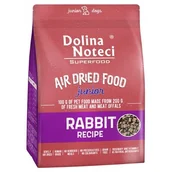 Sucha karma dla psów - DOLINA NOTECI SUPERFOOD JUNIOR SUCHA KRÓLIK 1KG - miniaturka - grafika 1