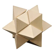 Układanki dla dzieci - UPOMINKARNIA Układanka logiczna UPOMINKARNIA Star Ecru R08823 - miniaturka - grafika 1