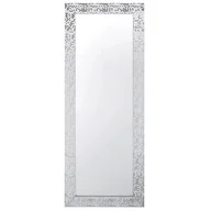 Lustra - Beliani Lustro ścienne srebrne 50 x 130 cm MARANS - miniaturka - grafika 1