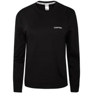 Bluzy damskie - Calvin Klein Bluza Damska L/S Sweatshirt Black 000Qs6870E Ub1 S - miniaturka - grafika 1