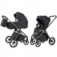 Wózki dziecięce - Wózek dziecięcy 2w1 CARRELLO Vector CRL-6551 Shadow Black - miniaturka - grafika 1