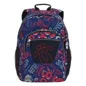 Plecaki - Totto Morral Acuareles plecak dzienny, z nadrukiem, rozmiar uniwersalny - miniaturka - grafika 1