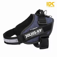 Szelki dla psów - Trixie Szelki Julius-K9 0/ML 5876 cm/40 mm jeans - miniaturka - grafika 1