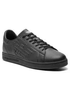Emporio Armani EA7 Sneakersy X8X001 XCC51 A083 Czarny - Sneakersy męskie - miniaturka - grafika 1