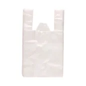 Akcesoria do pakowania - Reklamówki foliowe jednorazowe HDPE 5 25x6x45 8µm 5kg SARANTIS 200szt. /AFTH25X6X45S/ - miniaturka - grafika 1