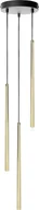 Lampy sufitowe - Lampa wisząca Orno TABUNG 3P, lampa wisząca, G9 max.6W, złota - miniaturka - grafika 1