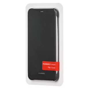 Huawei Flip Cover etui pokrowiec z klapką Huawei P Smart czarny (51992274) - Etui i futerały do telefonów - miniaturka - grafika 4