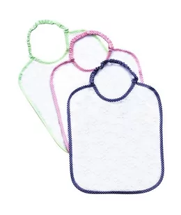 Poupy Poupy, Śliniak bawełniany, Frotte, 4m+, 3 szt. - Śliniaki i fartuszki - miniaturka - grafika 1